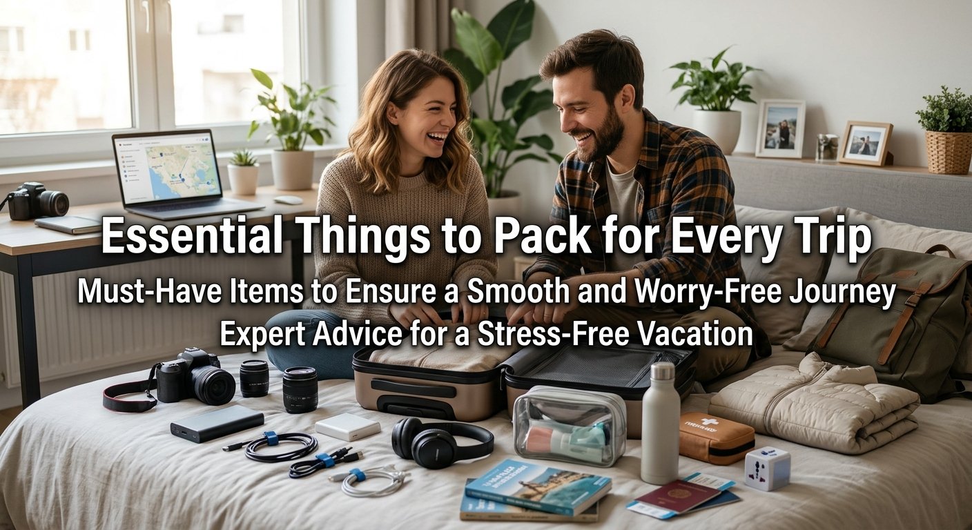 Essential Things to Pack for Every Trip: A Complete Travel Packing Guide